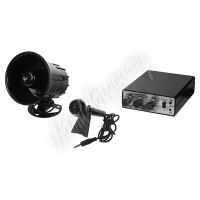 SI-735 Hobby zvukový systém 15W (35 variant zvuků zvířat a sirén + mikrofon)