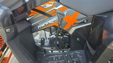 Dětská čtyřtaktní čtyřkolka  MiniRocket Troodon Deluxe 125ccm, 3+1, 8 kola, černo-oranzova (18)