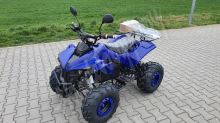 Dětská elektro čtyřkolka ATV Warrior XL 1500W 60V diferenciál 8 kola - modrá