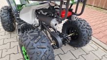 Dětská čtyřtaktní čtyřkolka ATV Warrior DELUX 125ccm, 3 rych. poloaut. 8 kola, zel. maskáč (16)