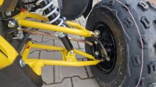 Dětská čtyřtaktní čtyřkolka ATV MiniRocket Panther 125ccm, 3 rych. poloaut. 8 kola, šedá (18)
