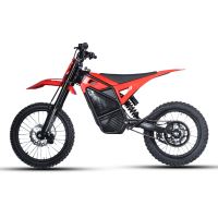 Elektrická motorka pitbike MRM M8 10kW 72V 19/17,sedlo 88cm, červený