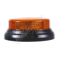 wl311m LED maják, 12-24V, 32x0,5W oranžový, magnet, ECE R65 R10