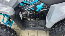 Dětská čtyřtaktní čtyřkolka ATV MiniRocket Troodon Deluxe 125ccm, 3+1, 8 kola, šedo-modrá (6)