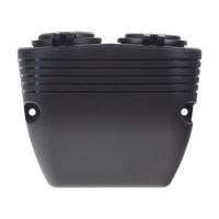34526 Dvojitá zásuvka s panelem 1x CL + 2x nabíječka USB voděodolná (1391096)