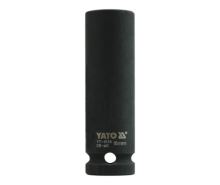 Nástavec 1/2" rázový šestihranný hluboký 16 mm CrMo Nástavec 1/2" rázový šestihranný hluboký 16 mm CrMo