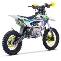 Pitbike MiniRocket DK125 14/12 el startér, automat, sedlo 70cm modrý (1)