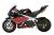 Minibike MiniRocket PS88 černo -červená