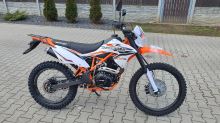 Pitbike MiniRocket Mikilon Defender 250RR kola 21/18 oranžová sedlo 87,5cm (5)