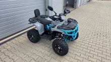 Dětská čtyřtaktní čtyřkolka ATV MiniRocket Troodon Deluxe 125ccm, 3+1, 8 kola, šedo-modrá (12)