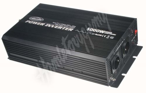 355024 Měnič napětí z 24/230V + USB, 5000W (447909)