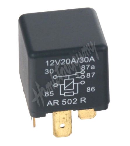 46038 PŘEPÍNACÍ relé 12V, 20A/30A s rezistorem (445212)