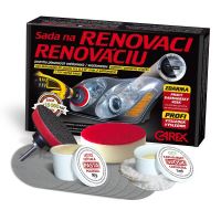 CAREX - sada na RENOVACI plastových světlometů CAREX - sada na RENOVACI plastových světlometů