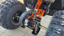 Dětská čtyřtaktní čtyřkolka  MiniRocket Troodon Deluxe 125ccm, 3+1, 8 kola, černo-oranzova (19)