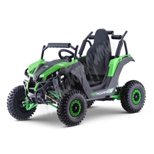 Dětská Bugina akumulátorová ECO MiniUTV Renegade 1200W 48V  zelená