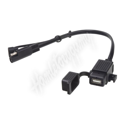 34529 Zásuvka s panelem nabíjecí 1x USB voděodolná, 136cm (1640260)