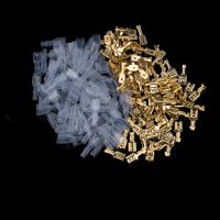 4100set Sada plochých konektorů 6,3mm s izolací, 200ks (1354452)