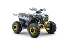 Dětská čtyřtaktní čtyřkolka ATV MiniRocket Panther 125ccm, 3 rych. poloaut. 8 kola, šedá (22)