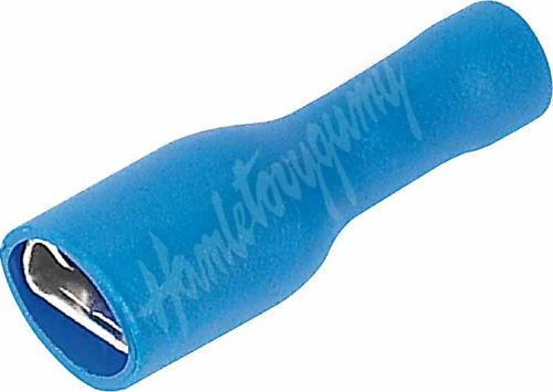 4000406 Objímka plochá izolovaná 4,8 mm modrá, 100 ks (445301)
