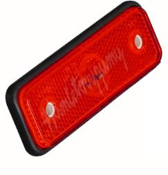 kf661Ered Zadní obrysové světlo LED, červený obdélník (448190)