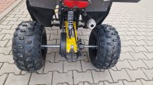 Dětská čtyřtaktní čtyřkolka ATV MiniRocket Panther 125ccm, 3 rych. poloaut. 8 kola, šedá (14)