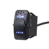 34560 2x USB zásuvka "Rocker" 12/24V, 4,2A (1096630)