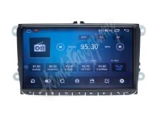 80896AC4 Autorádio pro VW, Škoda s 9&quot; LCD, OS Android, WI-FI, GPS, CarPlay, Bluetooth, 2x