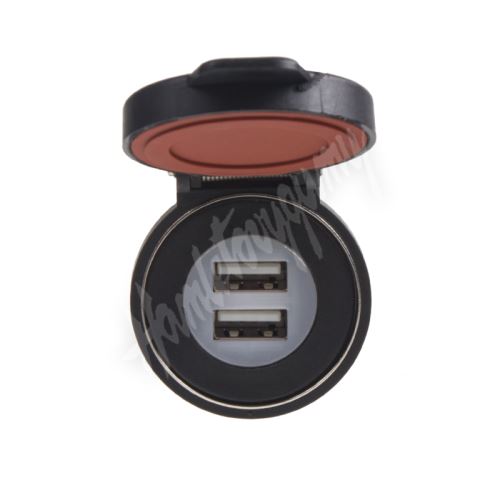 34557 2x USB ve voděodolém IPX3 pouzdře s magnetickou krytkou 12/24V, 2x2,4A_(1)