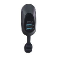 34710.2 2x USB QC3.0 + USB-C zásuvka 12/24V, montáž na povrch 34710.2 2x USB QC3.0 + USB-C zásuvka 12/24V, montáž na povrch
