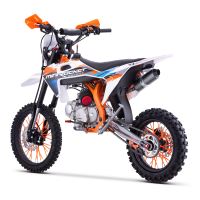 Pitbike MiniRocket DT125 17/14 světlo, el startér, řazení se spojkou, sedlo 86cm oranžový (2)