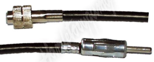 66029 HIRSCHMANN samice-DIN samec, kabel 15 cm (443279)