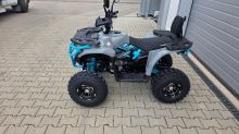 Dětská čtyřtaktní čtyřkolka ATV MiniRocket Troodon Deluxe 125ccm, 3+1, 8 kola, šedo-modrá (5)