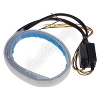 96UN01-2 x LED pásek, dynamické blinkry oranžová / poziční světla bílá, 45 cm