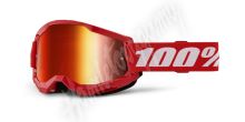 STRATA 2 NEW, brýle 100% červené, červené plexi