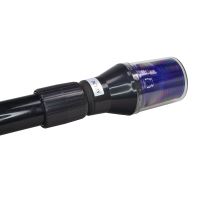 wl155ttblu LED maják, 12V, 30LED modrý s teleskopickou tyčí na motocykl (1963326)