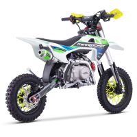 Pitbike MiniRocket Dorado DK90 12/10 Automat, el startér, sedlo 67,5cm, modrý (1)