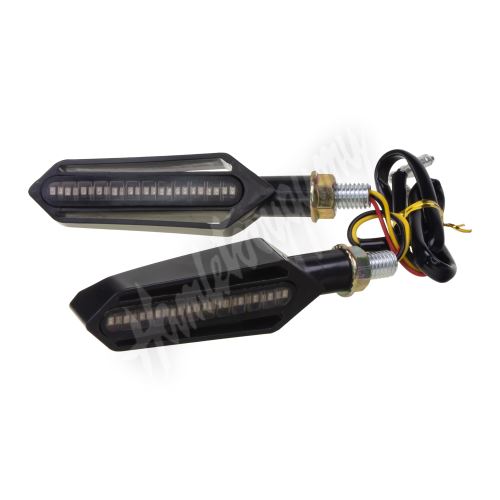 96MO08YR LED dynamické blinkry + brzd. světlo pro motocykly (1536478)