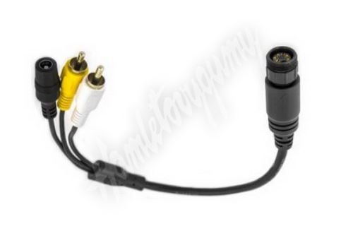SVkabWRCA Kabel video 6pin WAECO samice/RCA samec_(1)