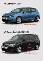 96VW03 LEDM dynamické blinkry VW Golf6, Touran oranžové (2830823)