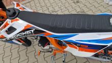Pitbike MiniRocket DT125 17/14 světlo, el startér, řazení se spojkou, sedlo 86cm oranžový (19)