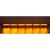 kf77-916 LED alej voděodolná (IP67) 12-24V, 54x LED 1W, oranžová 916mm, ECE R65