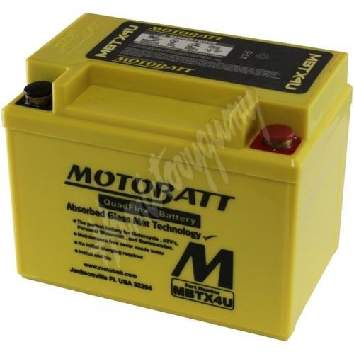 Motobaterie MOTOBATT MBTX4U 12V 4,7Ah 70A (684032)