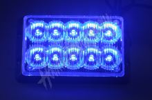 kf010E1Wblu x PREDATOR dual 10x1W LED, 12-24V, modrý