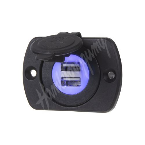 34558 2x USB zásuvka v panelu max 3,1 A (1495373)