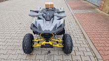 Dětská čtyřtaktní čtyřkolka ATV MiniRocket Panther 125ccm, 3 rych. poloaut. 8 kola, šedá (3)