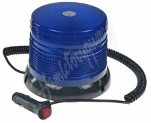 wl61blue LED maják, 12-24V, modrý magnet, homologace ECE R10