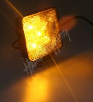 kf717ora x Výstražné LED světlo vnější, oranžové, 12V/24V