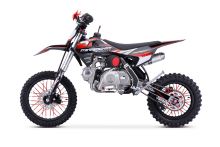 Pitbike MiniRocket DK110 14/12 řazení bez spojky poloautoma, el startér, sedlo 70cm černý (4)