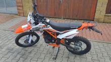 Pitbike MiniRocket Mikilon Defender 150RR kola 19/16 sedlo 86,5cm, oranžová (13)