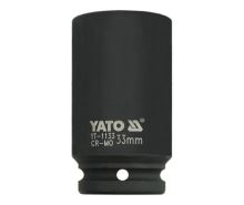 Nástavec 3/4" rázový šestihranný hluboký 33 mm CrMo Nástavec 3/4" rázový šestihranný hluboký 33 mm CrMo